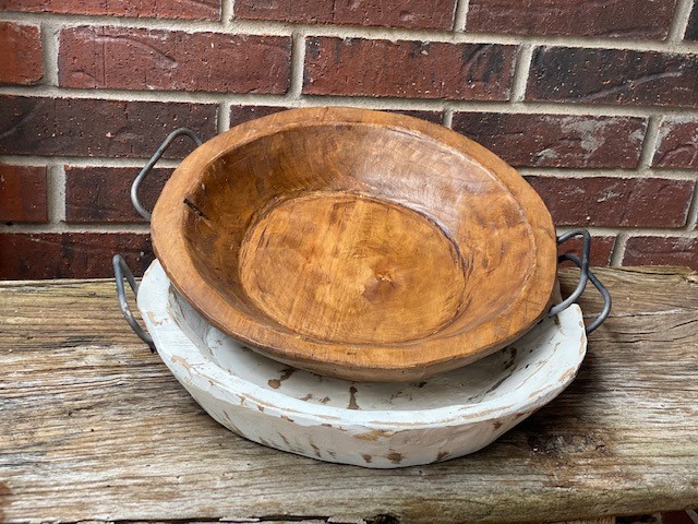 Large Round Bowl with Handles